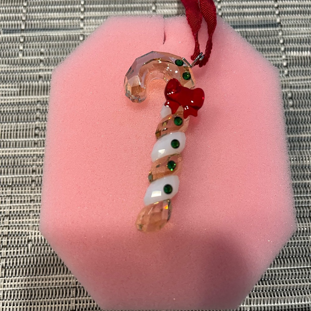 New in Box - Swarovski Ornament- Gingerbread Candy Cane